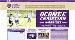 Desktop Screenshot of oconeechristian.org
